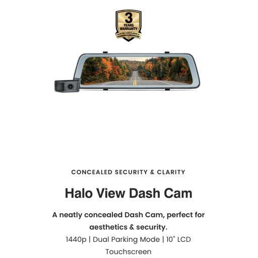 ROAD ANGEL HALO VIEW DASH CAM