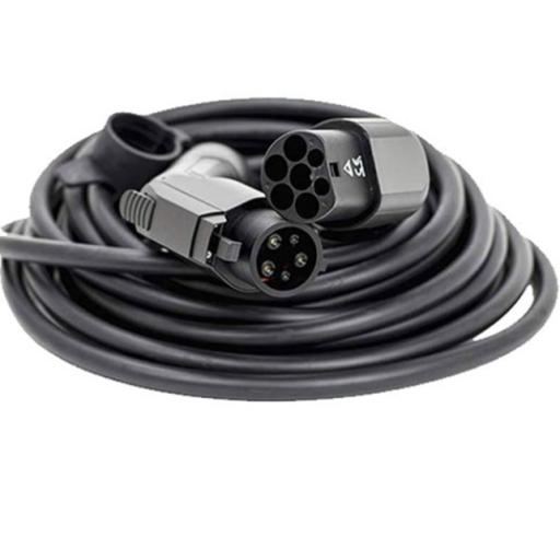 Electric Vehicle Charging Cable - 5M 32A Type 2 to Type 2